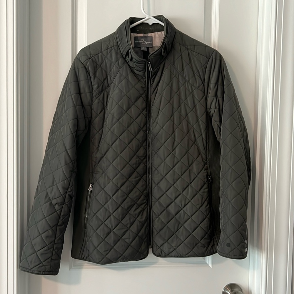 Forrest green market & spruce jacket